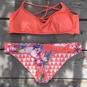 RIP CURL BRALETTE BIKINI SET